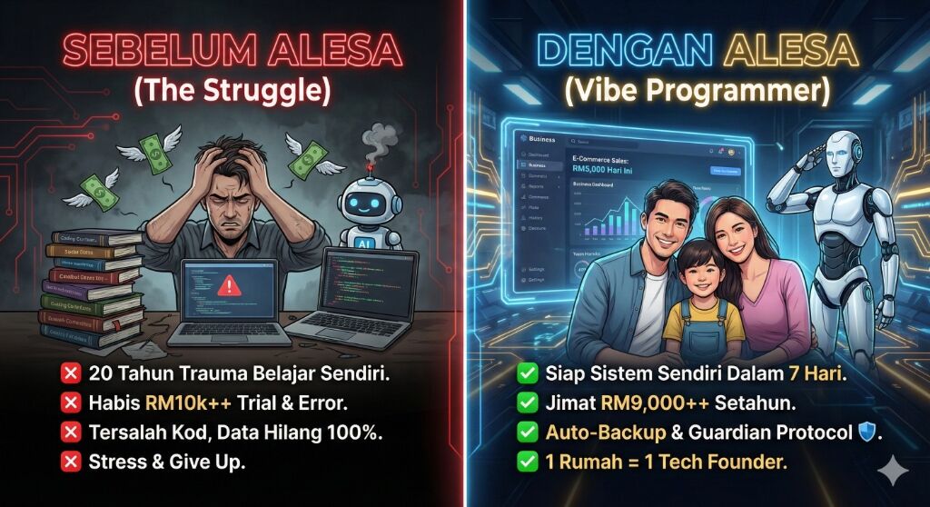 Struggle vs Vibe Transformation